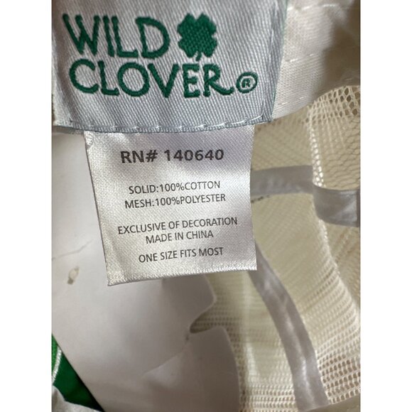 NWT Irish Ireland Cheers St. Patricks Day Hat Cap Meshback Adjustable - Picture 6 of 6